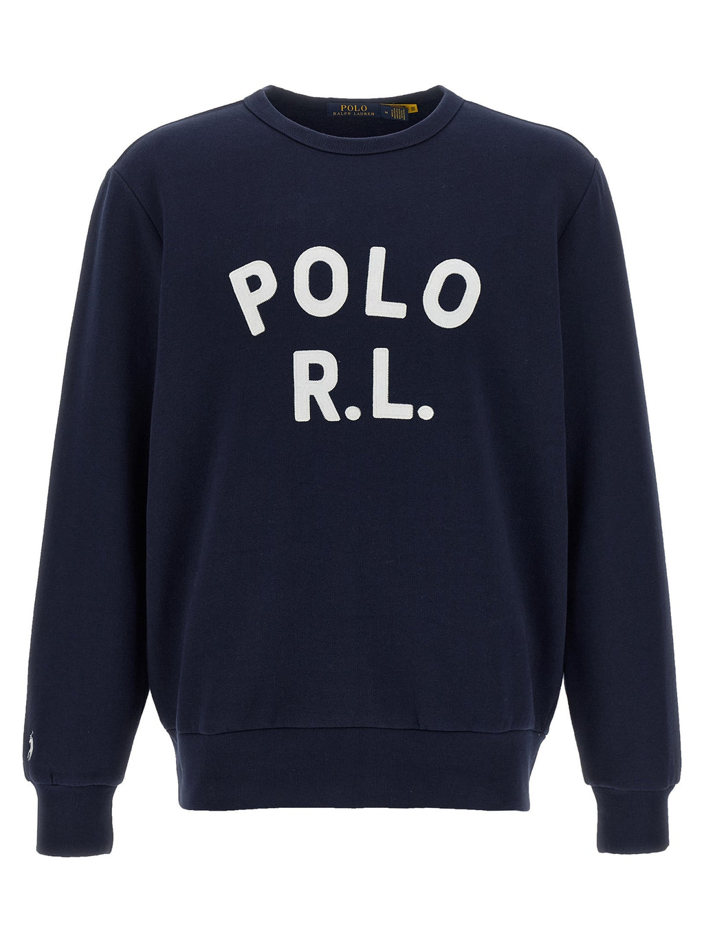 Polo Ralph Lauren Blue Cotton Sweatshirt Polo Ralph Lauren