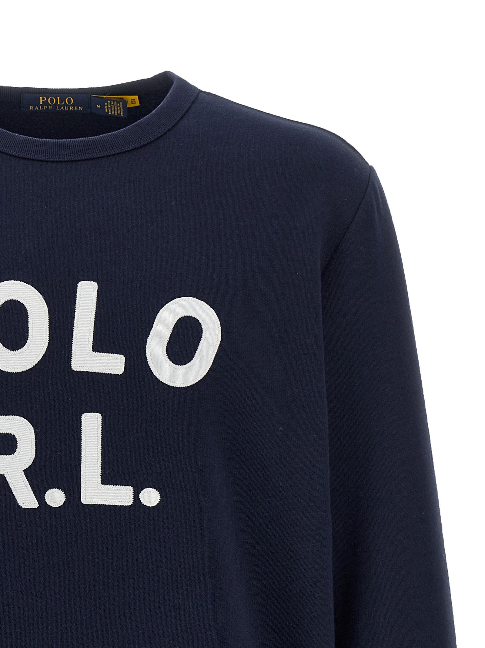 Polo Ralph Lauren Blue Cotton Sweatshirt Polo Ralph Lauren