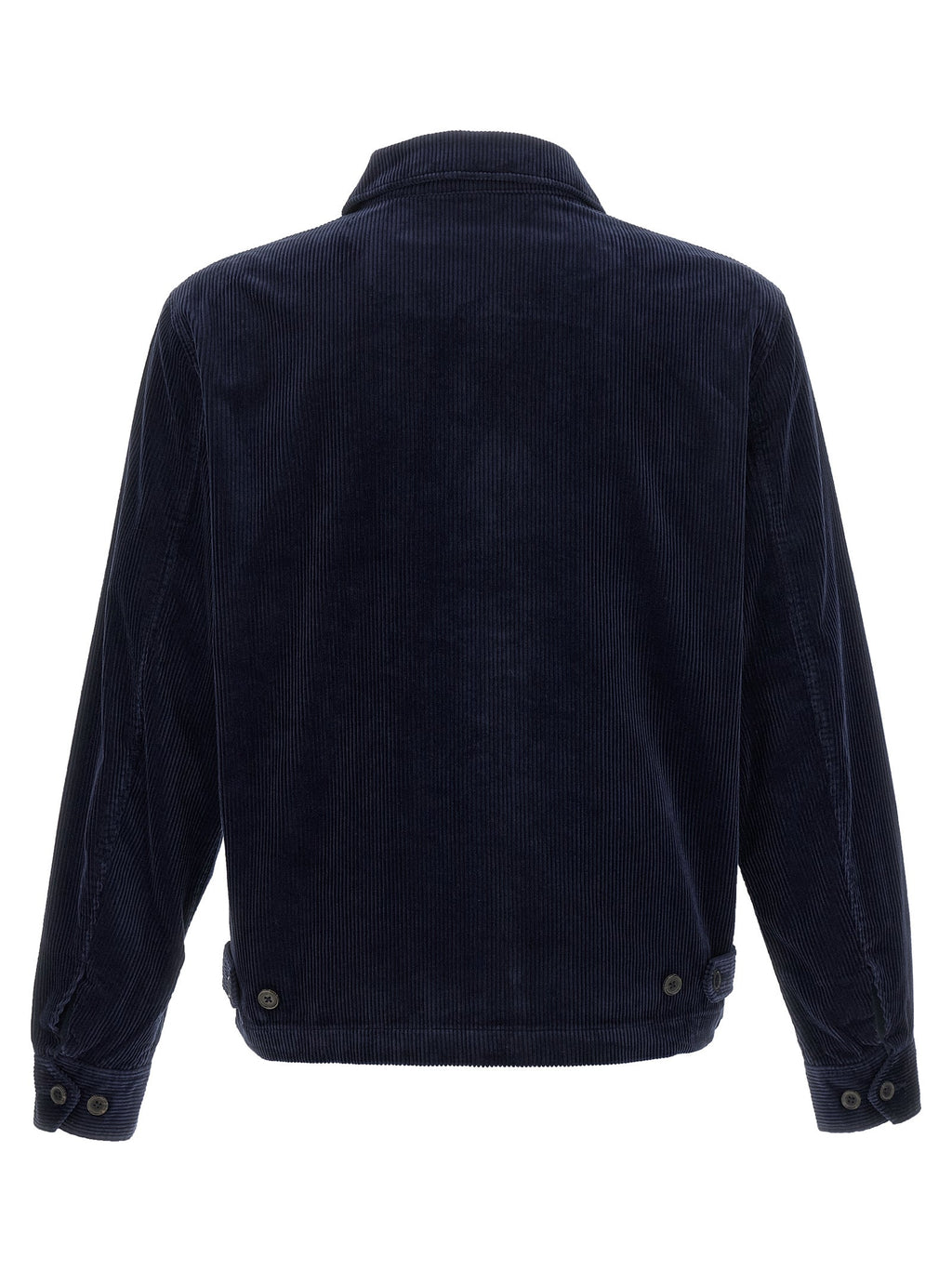 Polo Ralph Lauren Blue Cotton Full-Length Jacket Polo Ralph Lauren