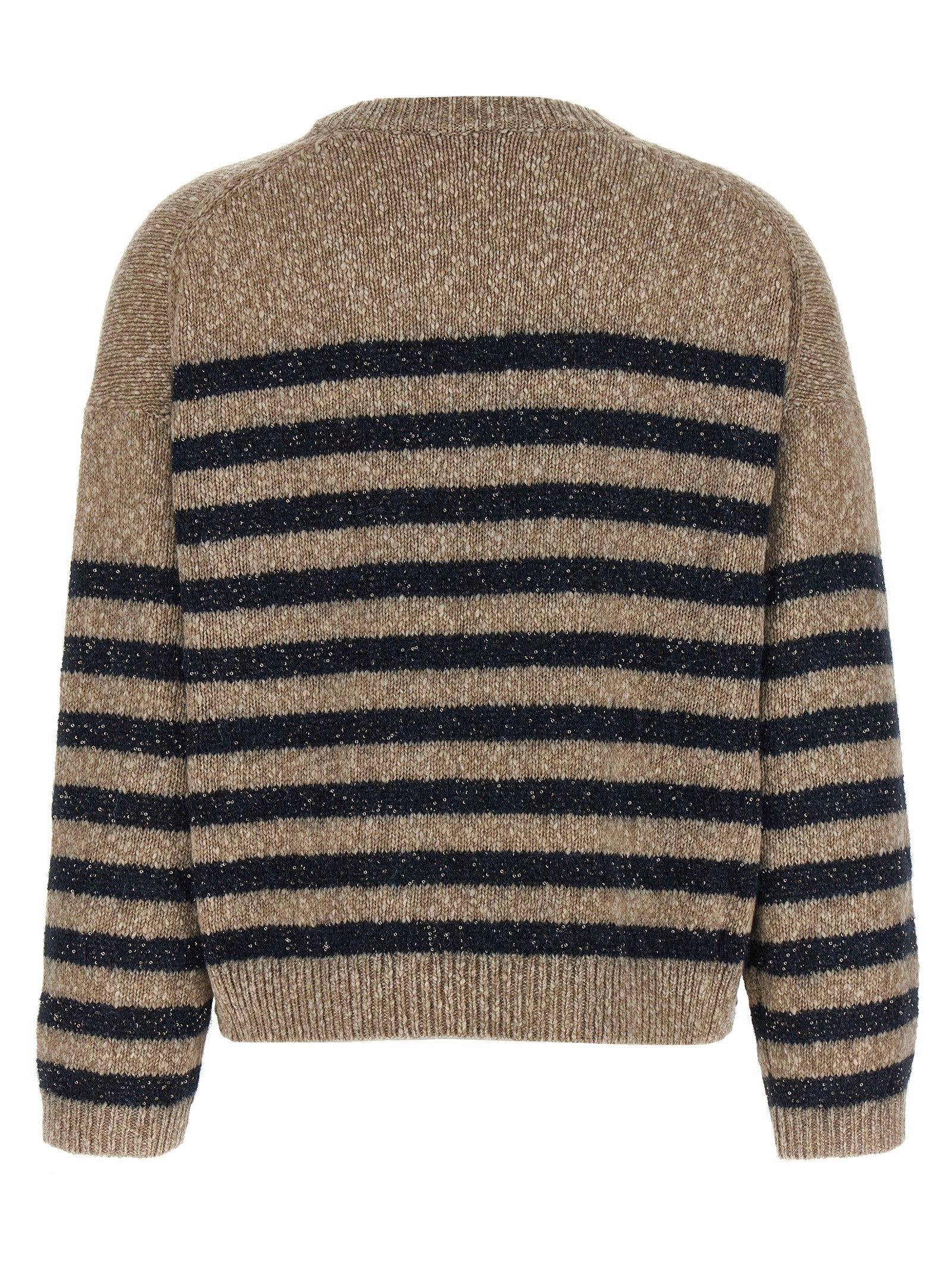 Brunello Cucinelli Multicolor Wool Cardigan Brunello Cucinelli