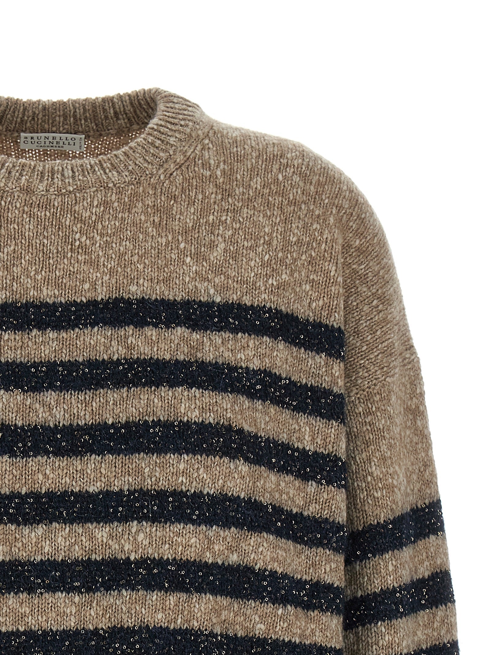 Brunello Cucinelli Multicolor Wool Cardigan Brunello Cucinelli