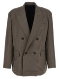 SSSTEIN Gray Wool Blazer SSSTEIN