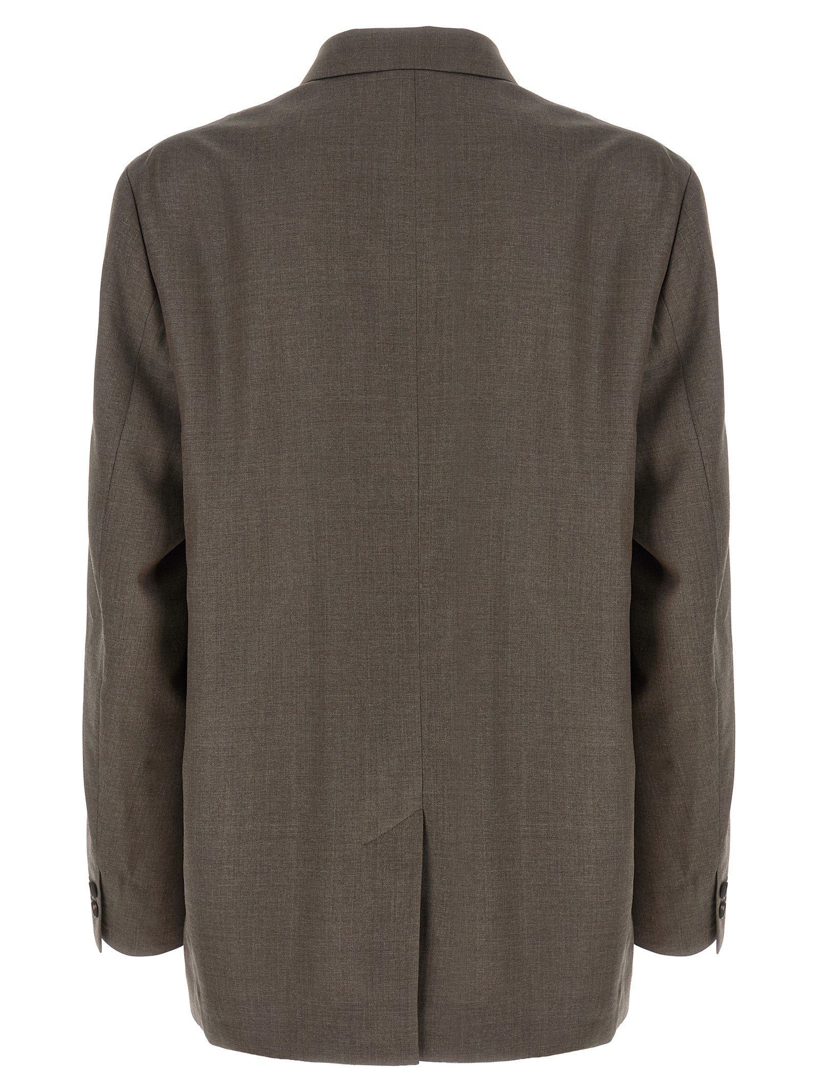 SSSTEIN Gray Wool Blazer SSSTEIN