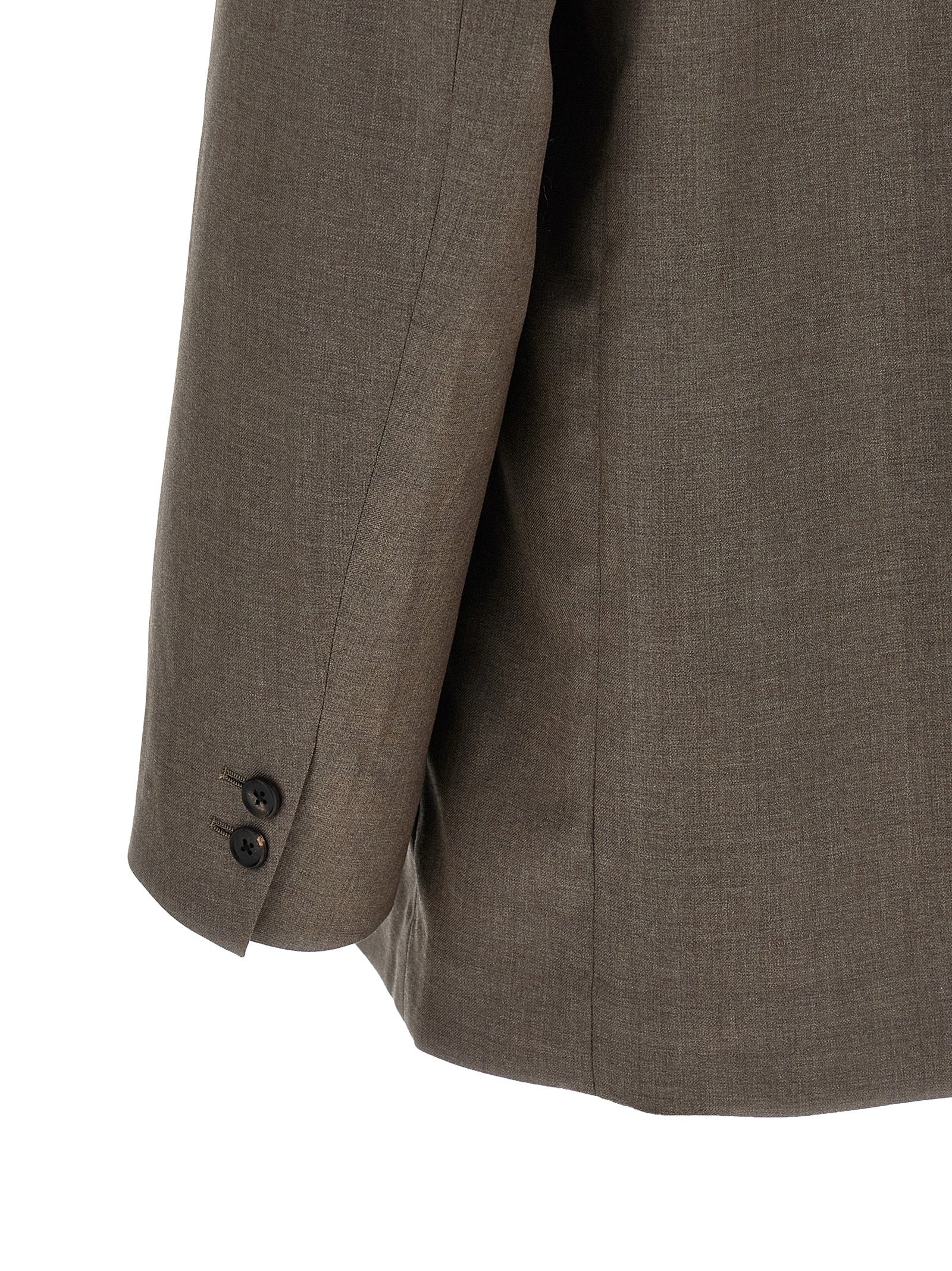 SSSTEIN Gray Wool Blazer