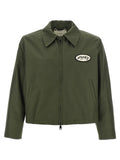 SECOND/LAYER Bicolor Polyester Full-Length Jacket