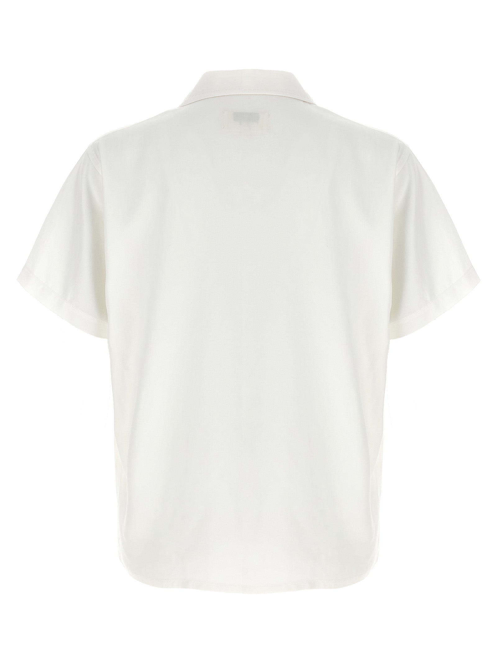 SECOND/LAYER White Lyocell Blouse