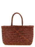 Dragon Diffusion Brown Calfskin Handbag