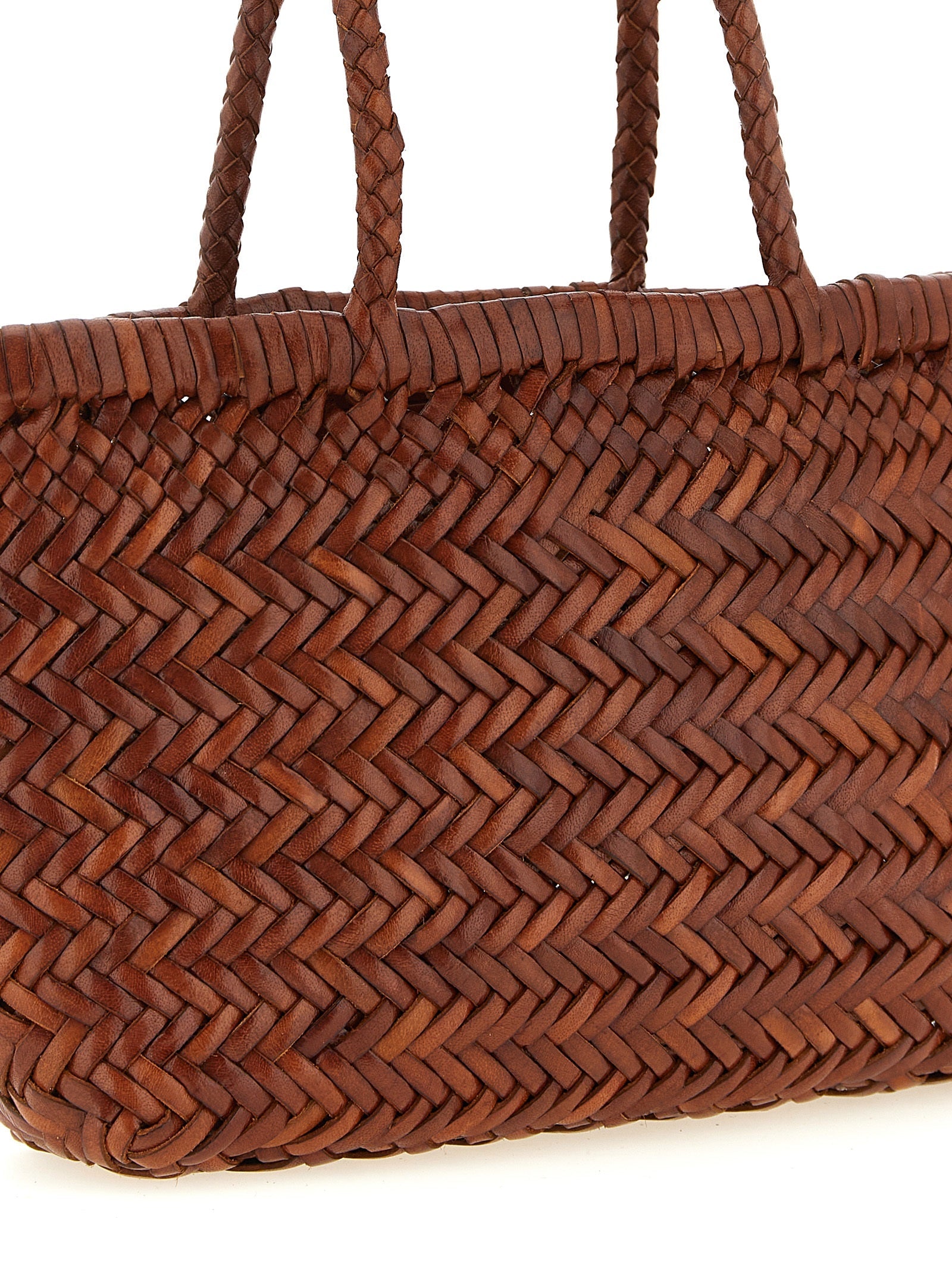 Dragon Diffusion Brown Calfskin Handbag