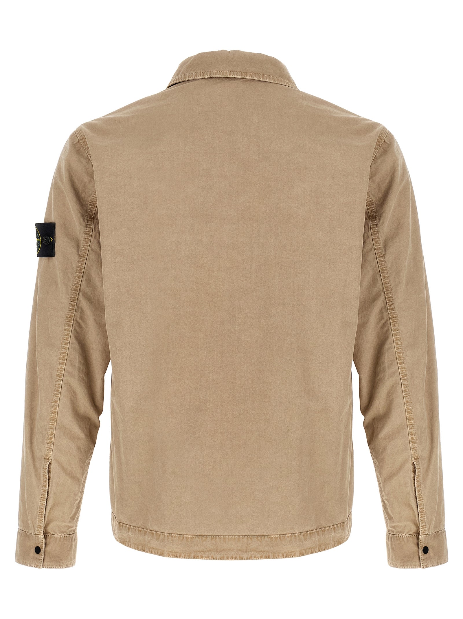 Stone Island Beige Cotton Blouse Stone Island