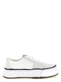 Maison Mihara Yasuhiro White Cowhide Platform Sneakers Maison Mihara Yasuhiro