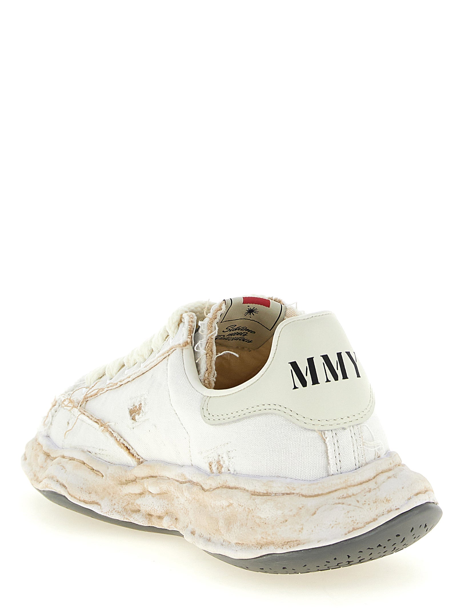 Maison Mihara Yasuhiro White Cotton Sneakers Maison Mihara Yasuhiro