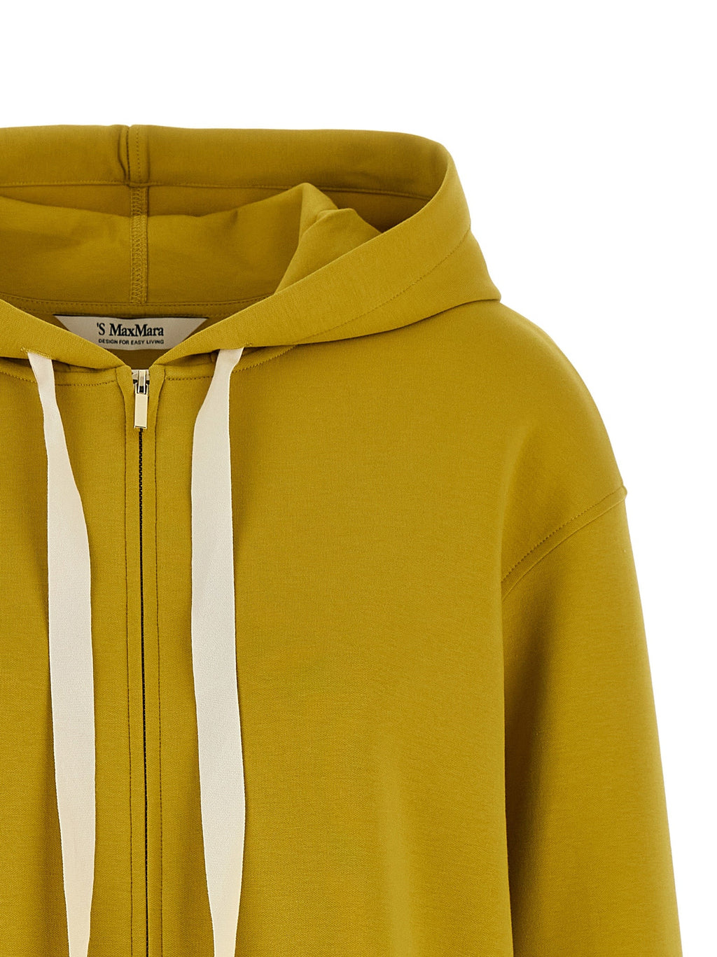 'S Max Mara Bicolor Cotton Hoodie 'S Max Mara