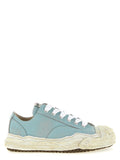 Maison Mihara Yasuhiro Blue Cowhide Low Top Sneakers Maison Mihara Yasuhiro