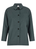 'S Max Mara Gray Cotton Blouse 'S Max Mara