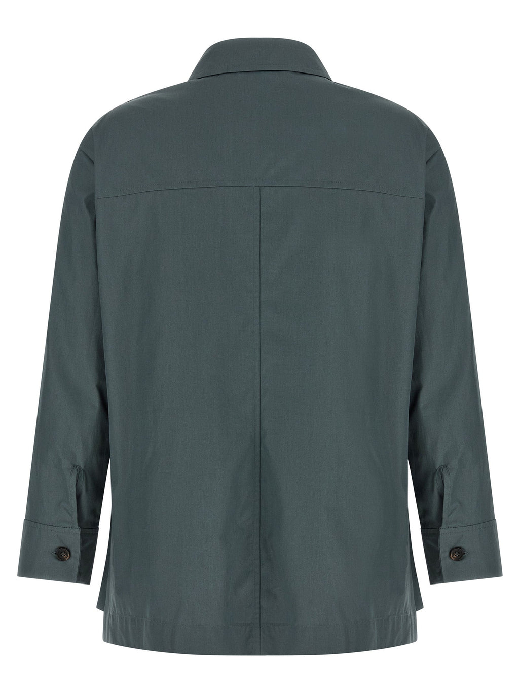 'S Max Mara Gray Cotton Blouse 'S Max Mara