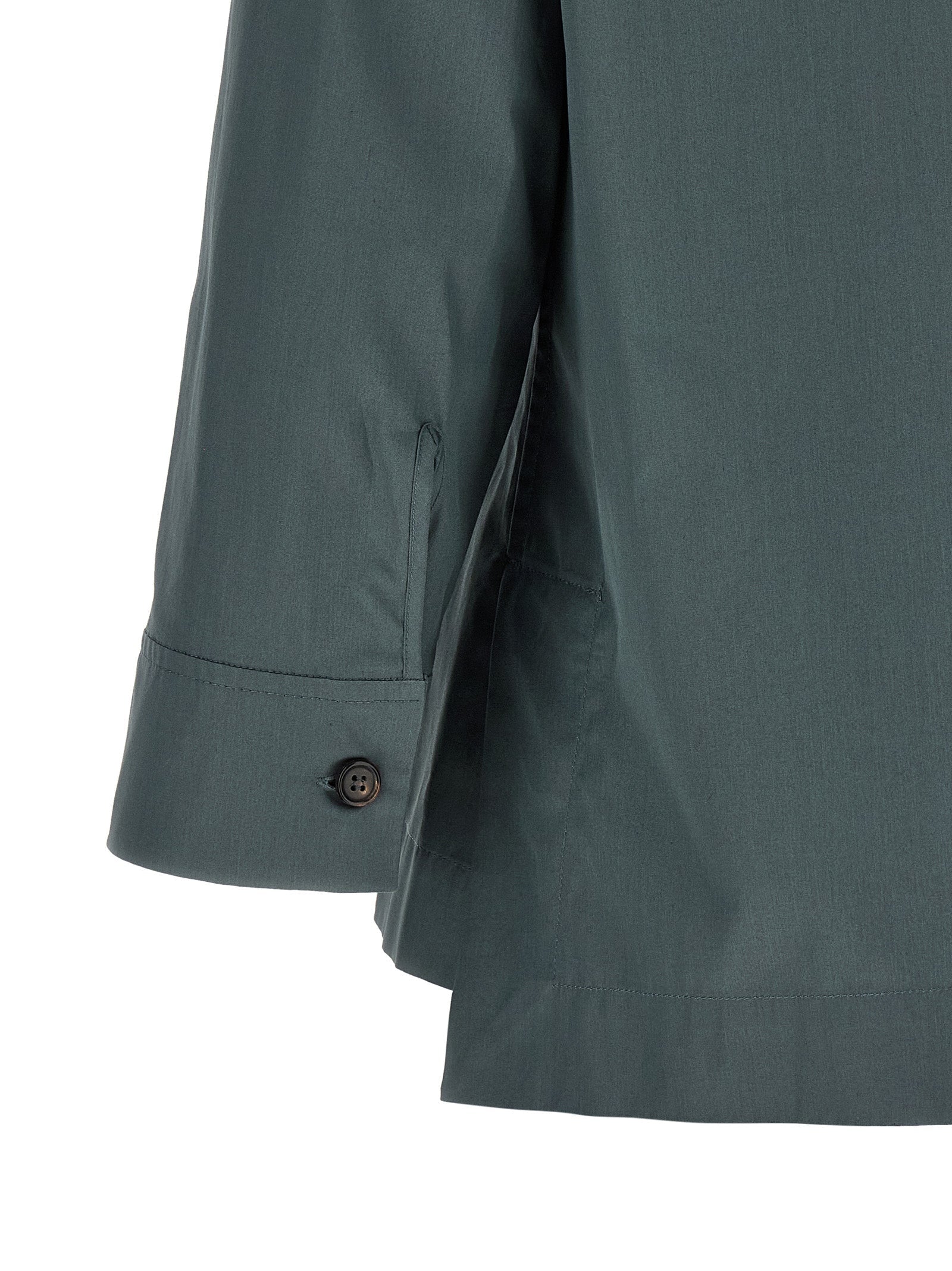 'S Max Mara Gray Cotton Blouse 'S Max Mara