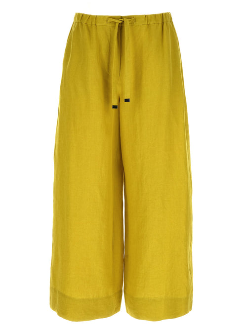'S Max Mara Bicolor Linen Casual Pants 'S Max Mara
