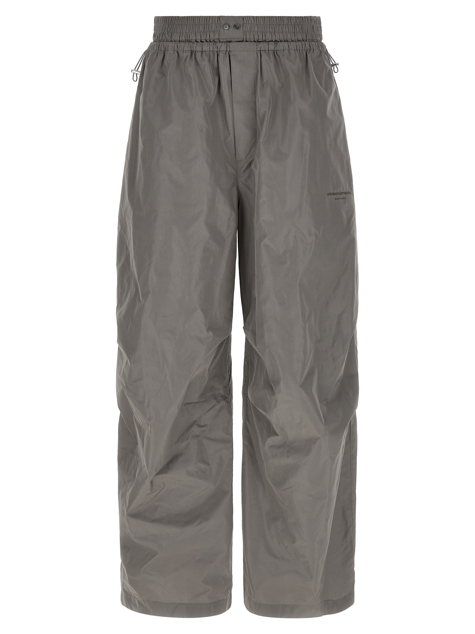 Alexander Wang Gray Polyester Athletic Pants Alexander Wang