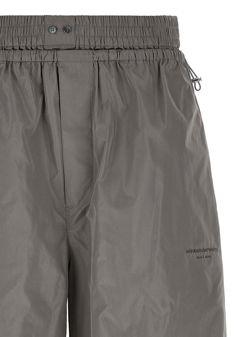 Alexander Wang Gray Polyester Athletic Pants Alexander Wang
