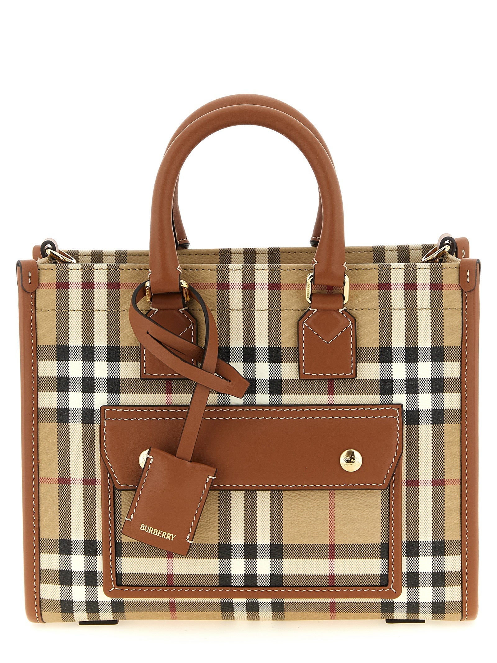 Burberry Beige Polyethylene Tote Bag Burberry