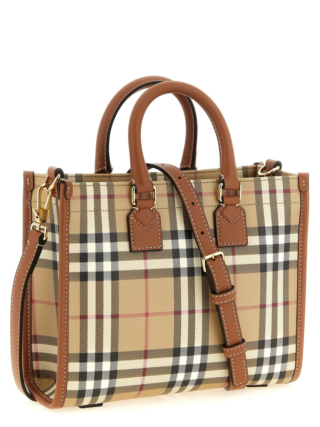Burberry Beige Polyethylene Tote Bag Burberry