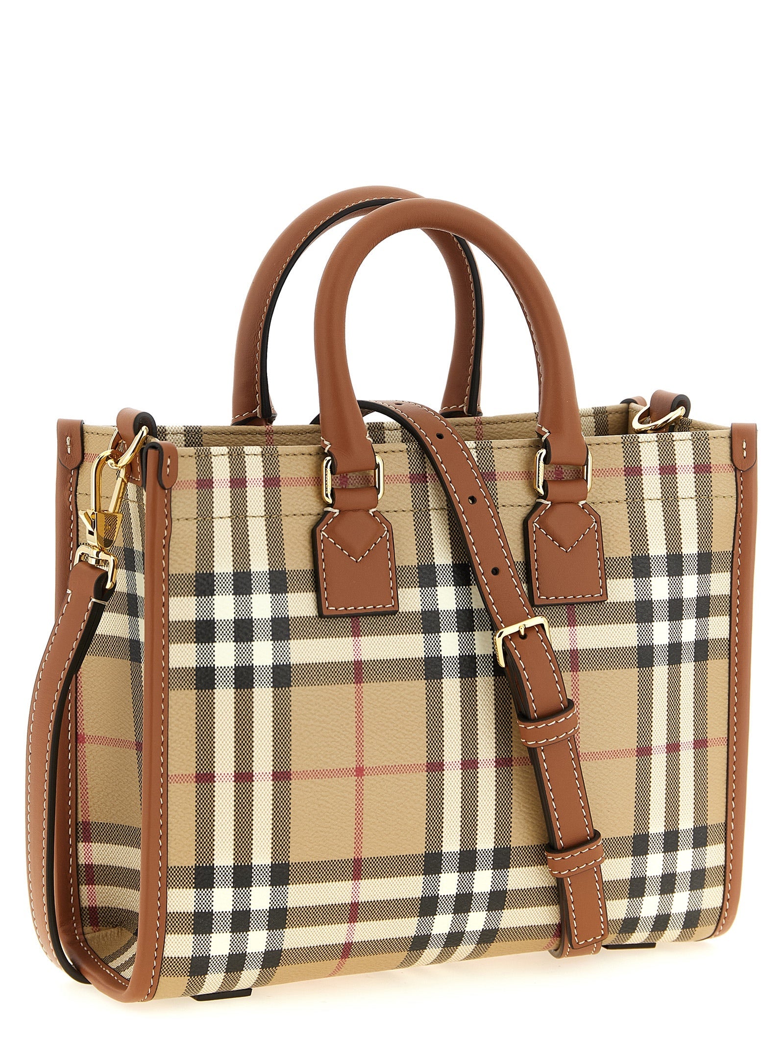 Burberry Beige Polyethylene Tote Bag Burberry