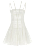 Giovanni Bedin White Polyamide Short Dress Giovanni Bedin