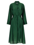 'S Max Mara Bicolor Polyester Midi Dress 'S Max Mara