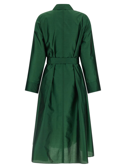 'S Max Mara Bicolor Polyester Midi Dress 'S Max Mara