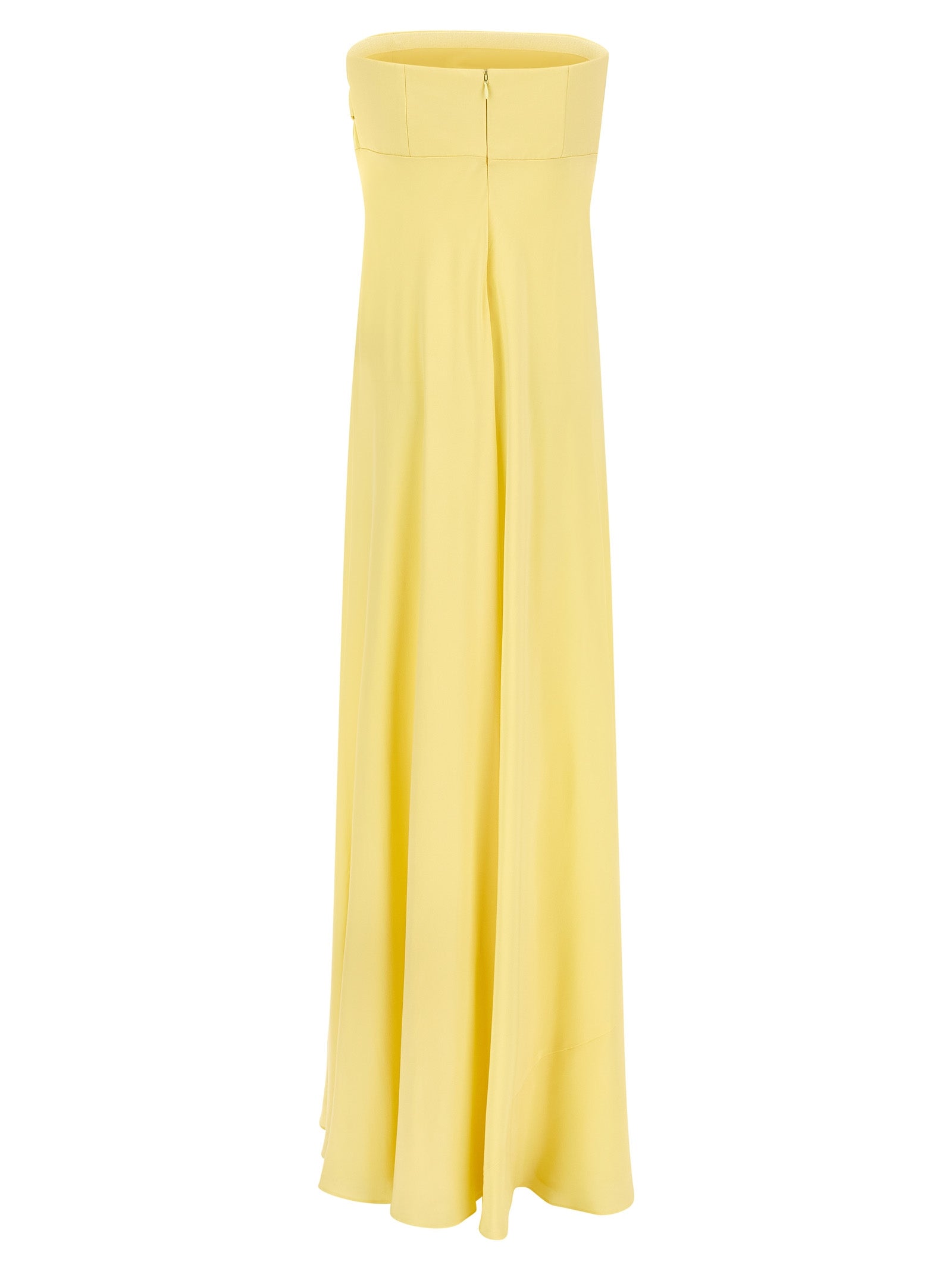 Giovanni Bedin Bicolor Silk Long Dress Giovanni Bedin
