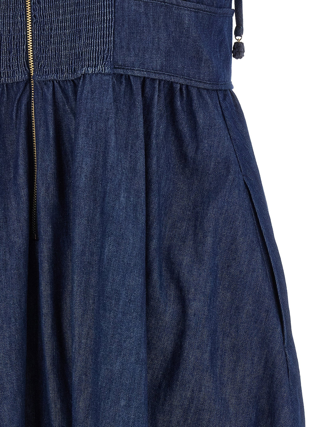 Zimmermann Blue Cotton Midi Dress