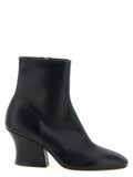 Jil Sander Black Calfskin Ankle Boots Jil Sander