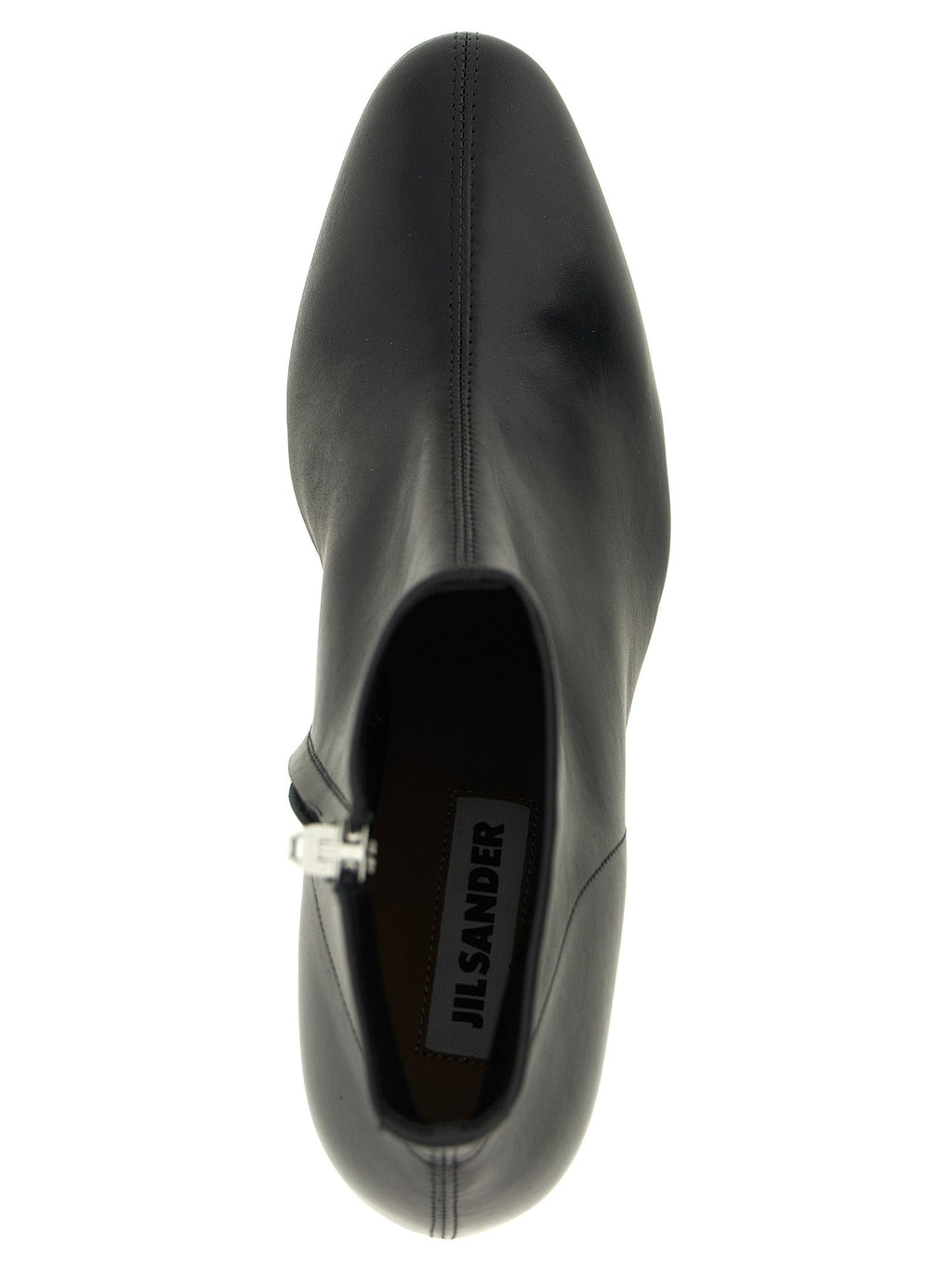 Jil Sander Black Calfskin Ankle Boots Jil Sander