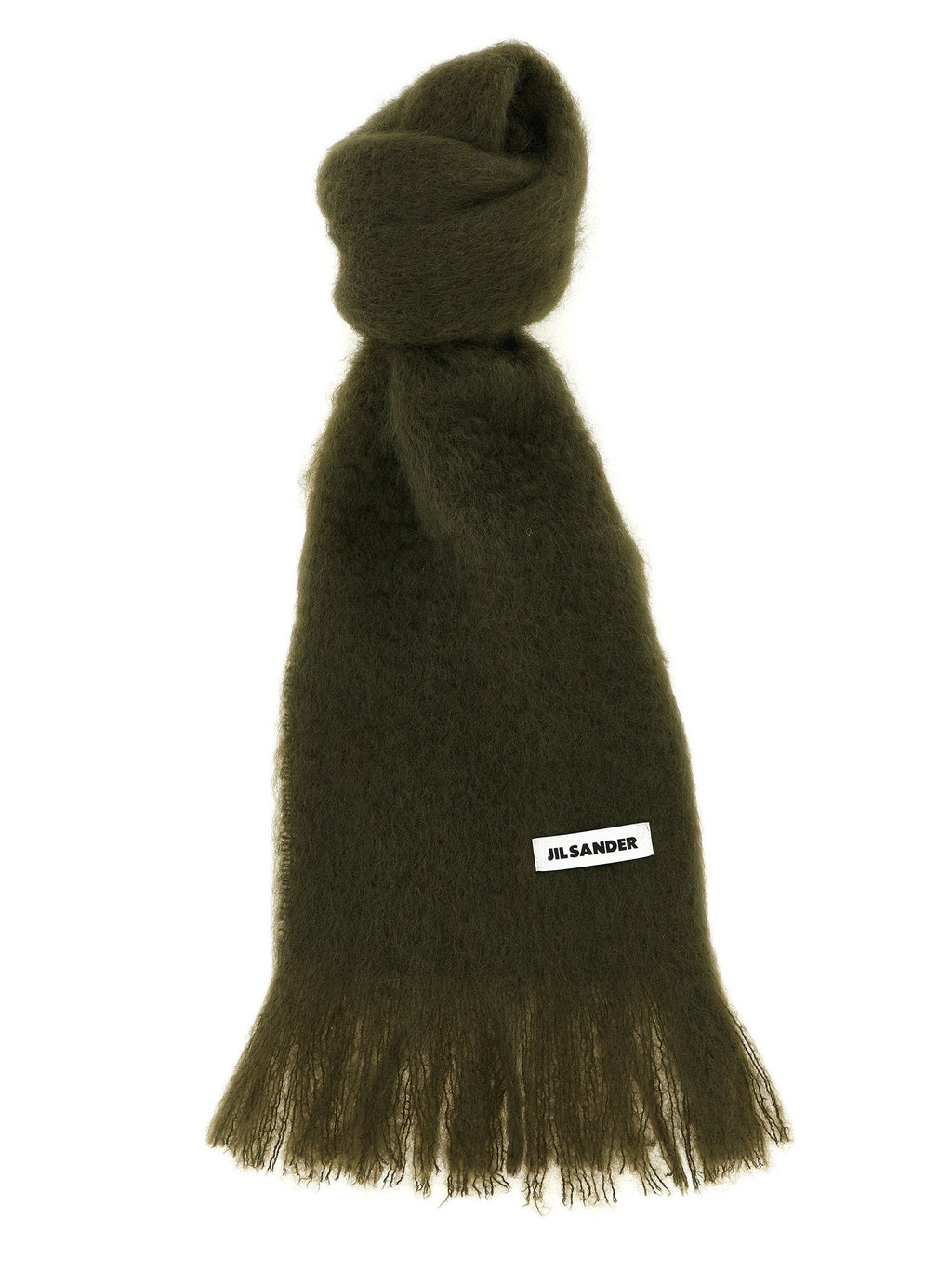 Jil Sander Bicolor Wool Scarf Jil Sander