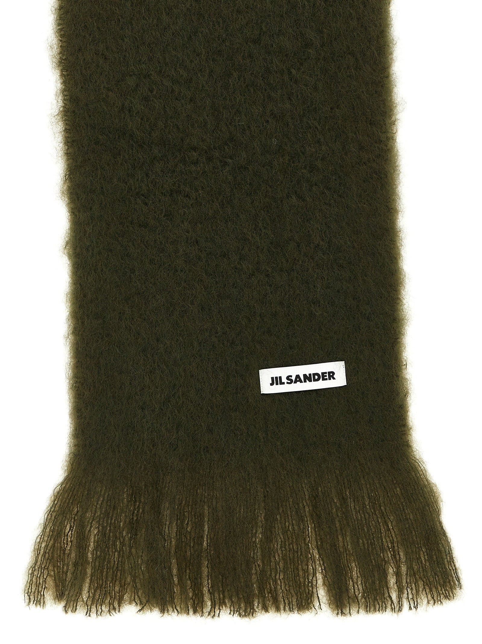 Jil Sander Bicolor Wool Scarf Jil Sander