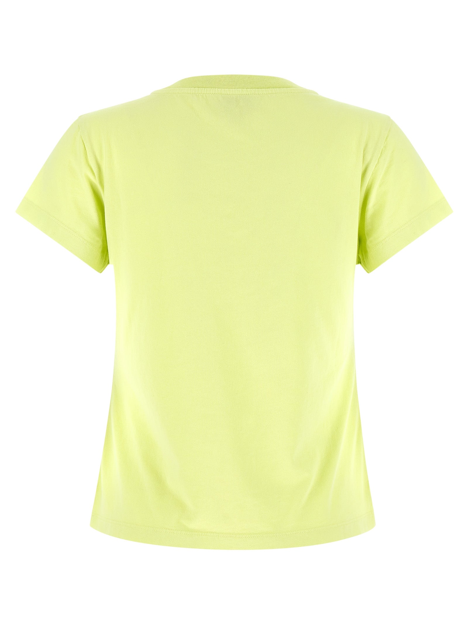 Ganni Bicolor Cotton T-Shirt Ganni