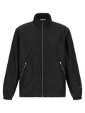Jil Sander Black Polyester Full-Length Jacket Jil Sander