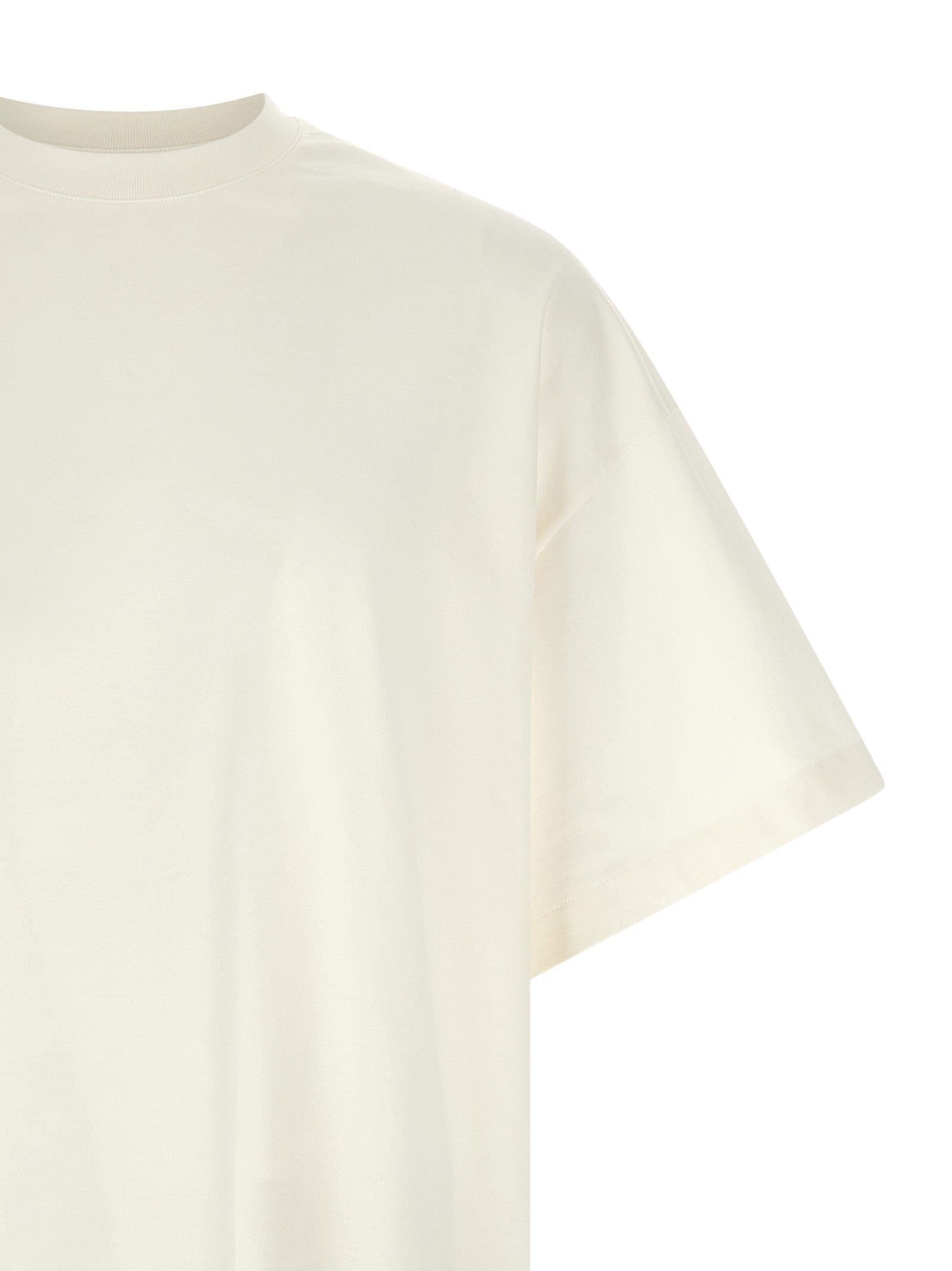 Jil Sander Bicolor Cotton T-Shirt Jil Sander