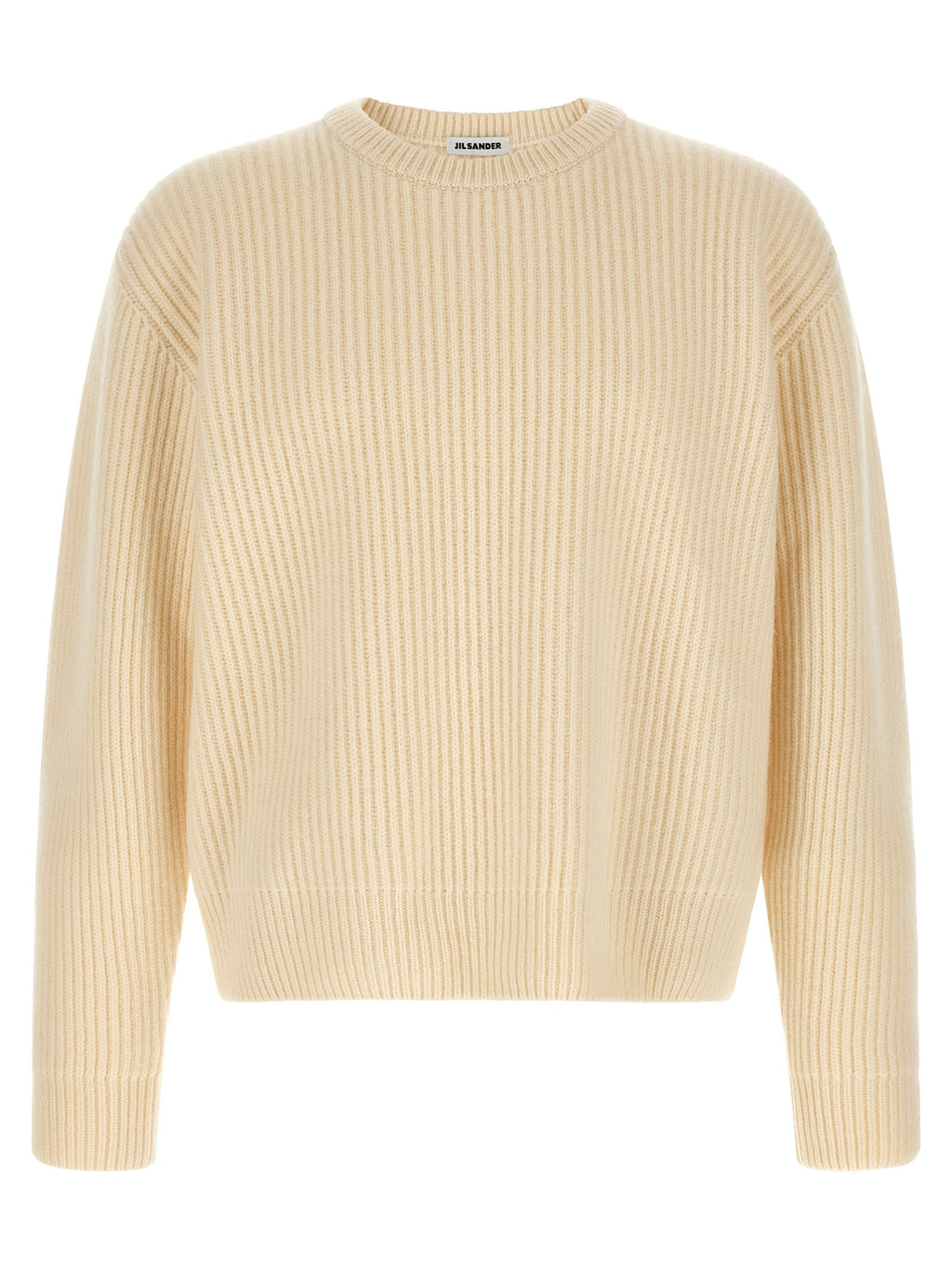 Jil Sander White Wool Cardigan Jil Sander
