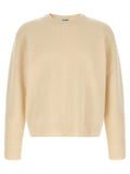 Jil Sander White Wool Cardigan Jil Sander