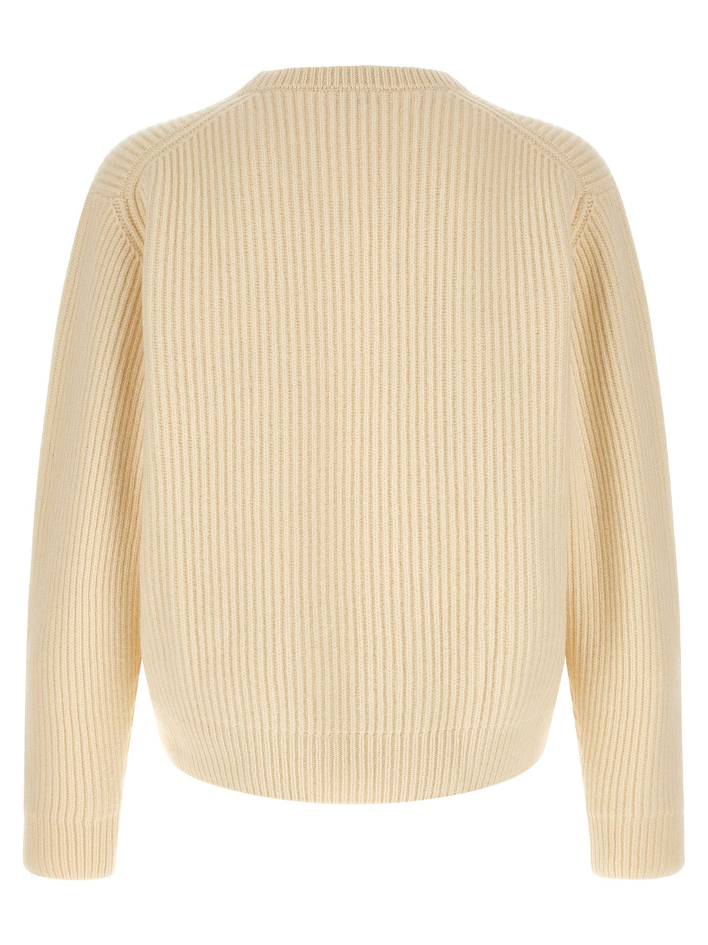 Jil Sander White Wool Cardigan Jil Sander