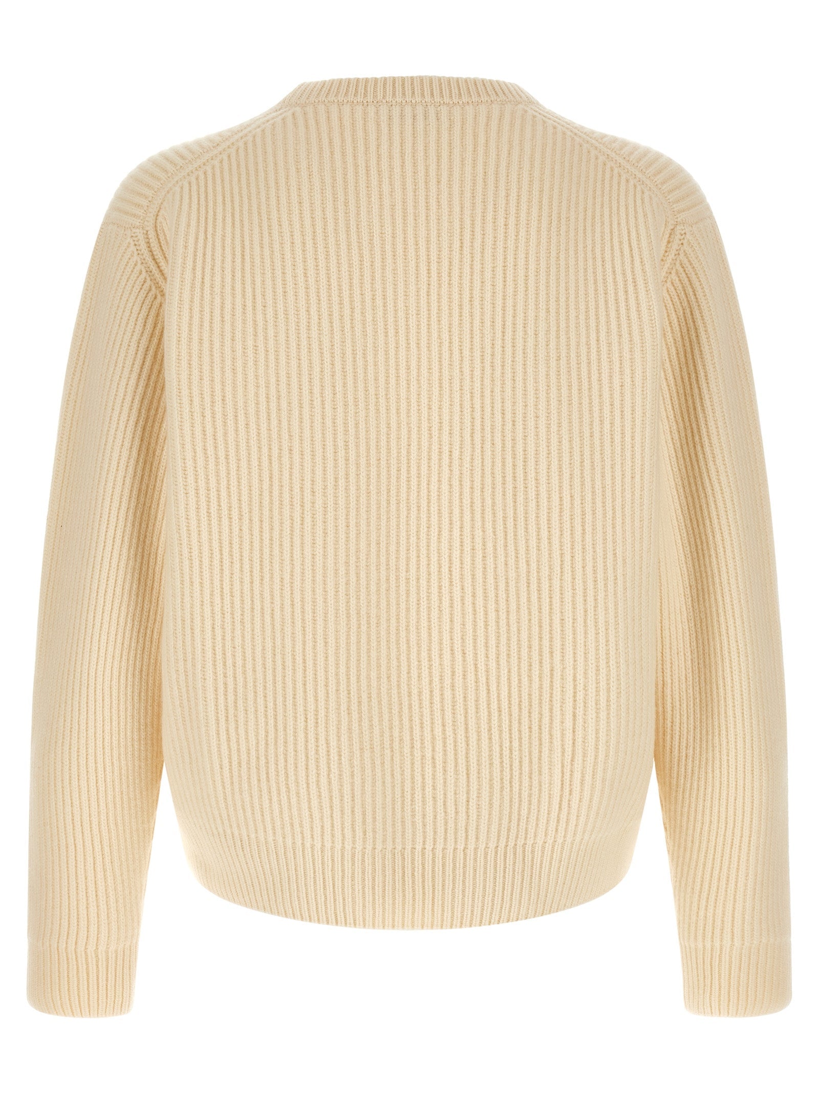 Jil Sander White Wool Cardigan Jil Sander