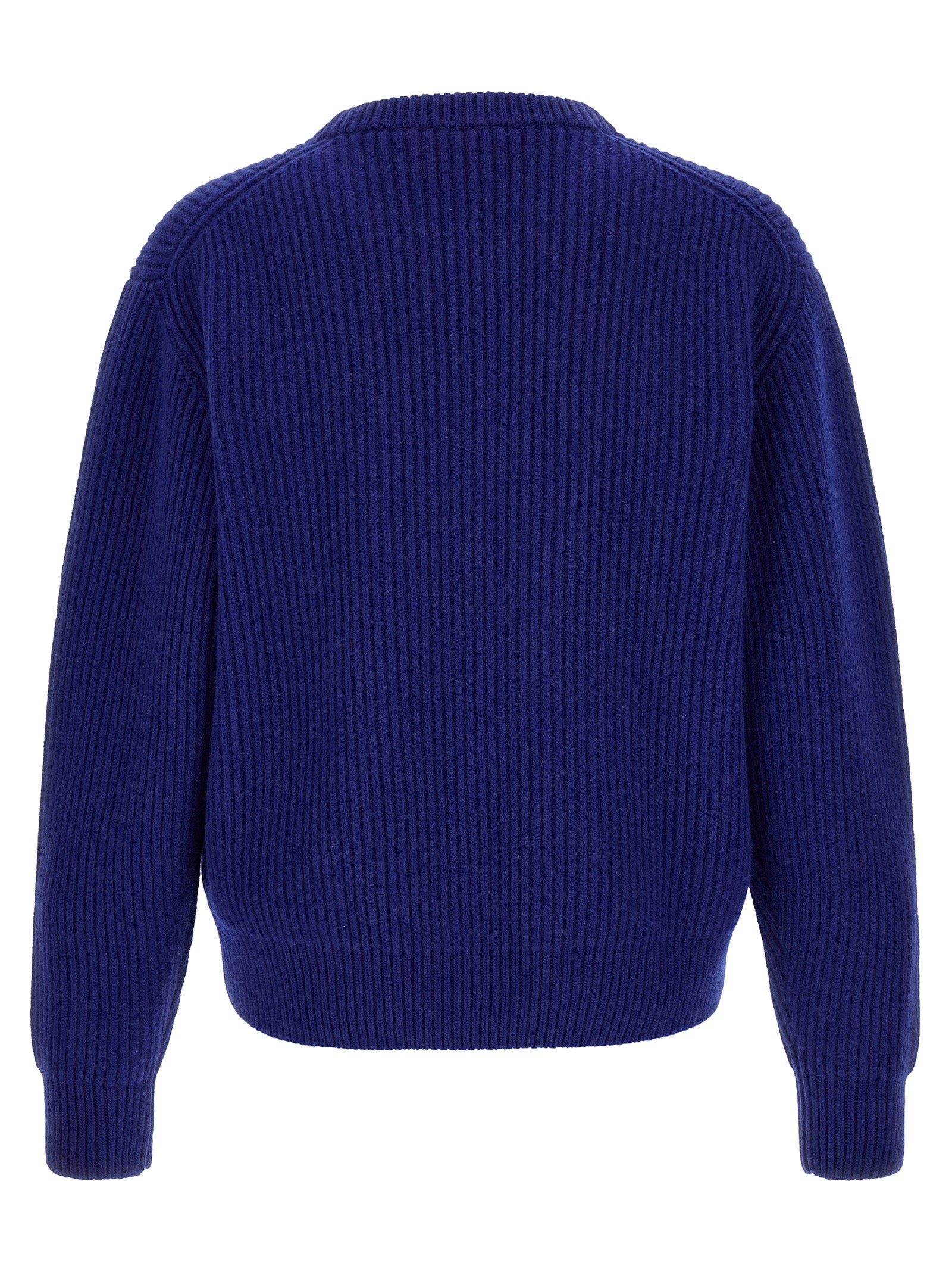 Jil Sander Blue Wool Cardigan Jil Sander