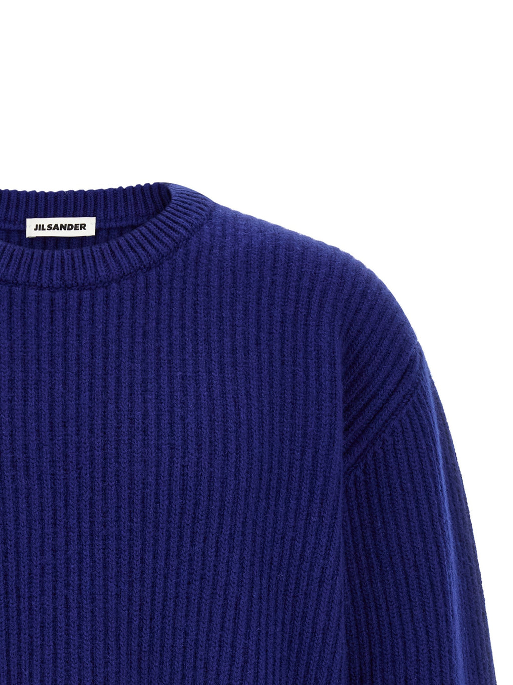 Jil Sander Blue Wool Cardigan Jil Sander