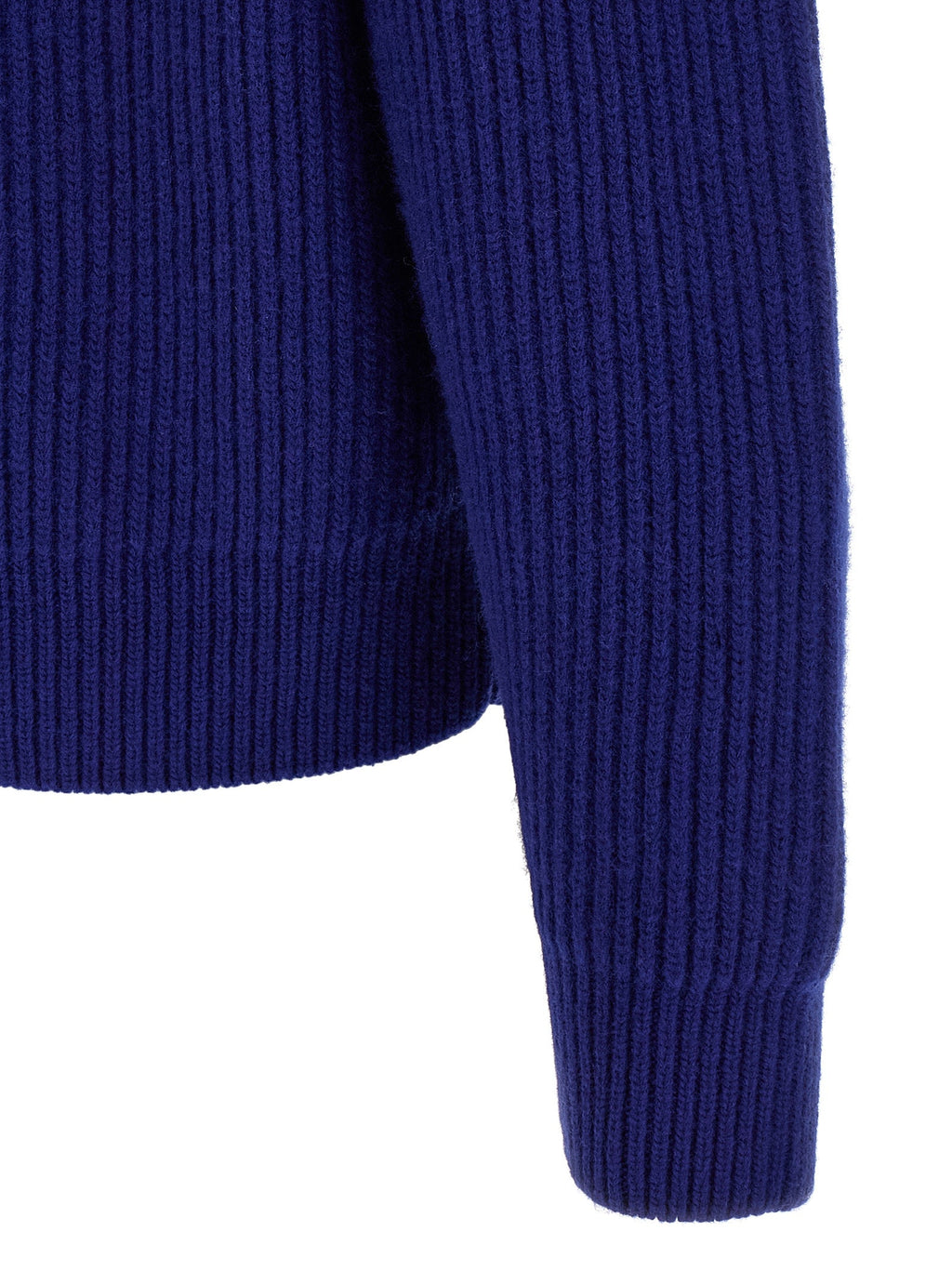 Jil Sander Blue Wool Cardigan Jil Sander