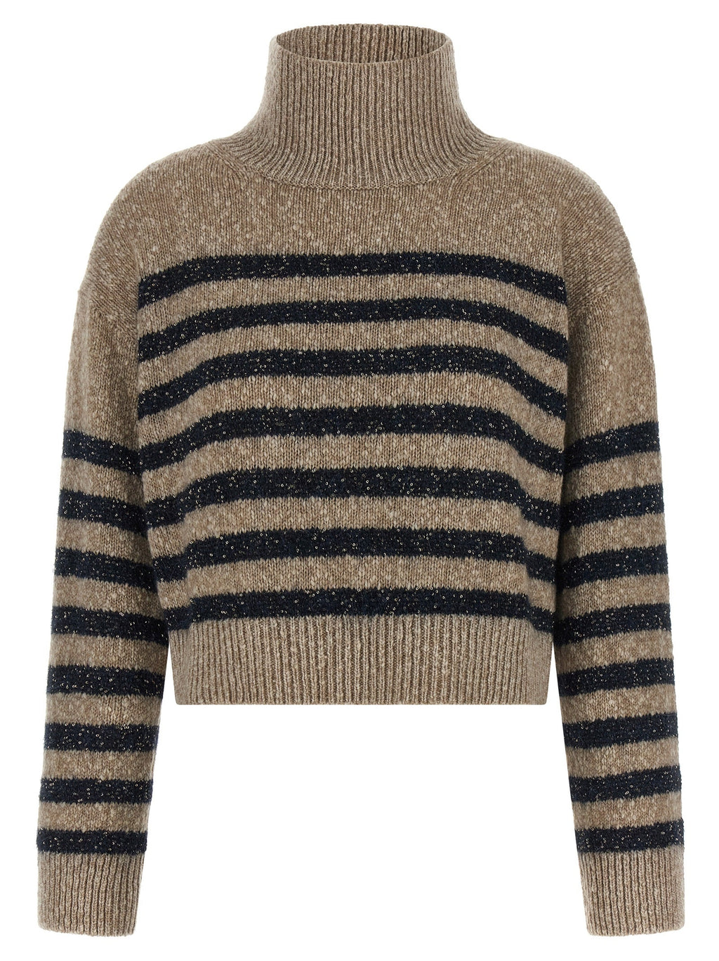 Brunello Cucinelli Multicolor Wool Cardigan Brunello Cucinelli