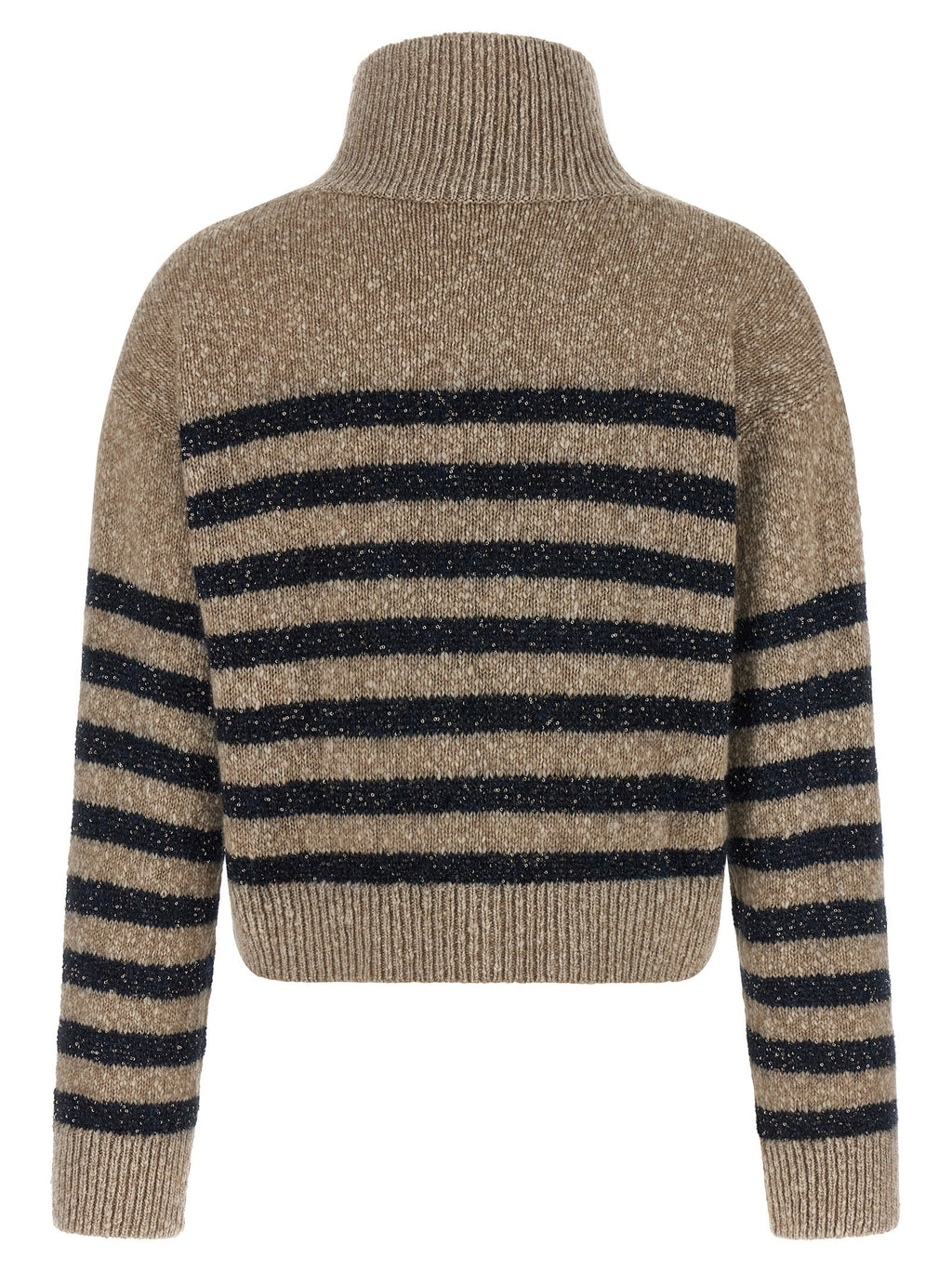 Brunello Cucinelli Multicolor Wool Cardigan Brunello Cucinelli
