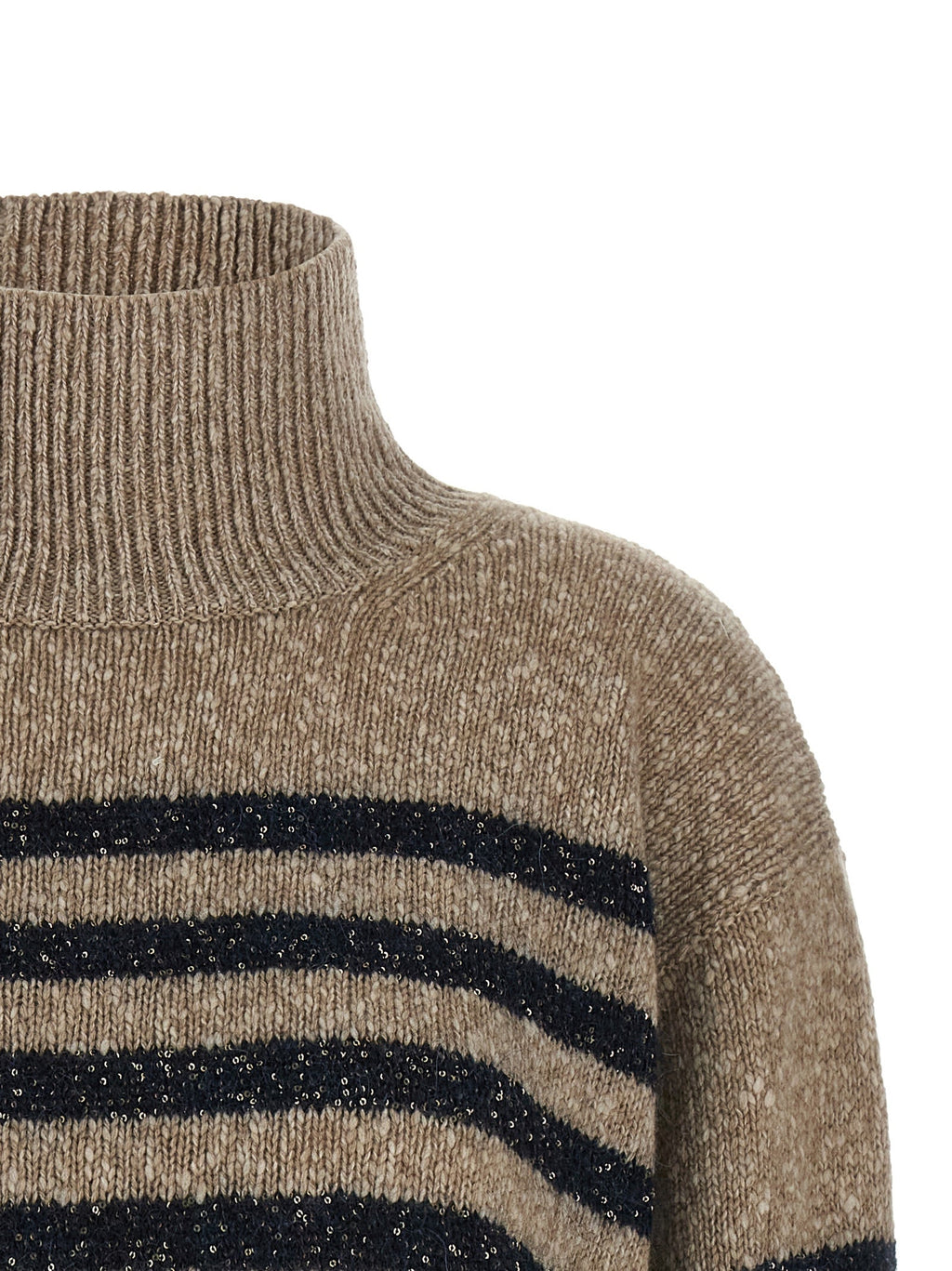 Brunello Cucinelli Multicolor Wool Cardigan Brunello Cucinelli