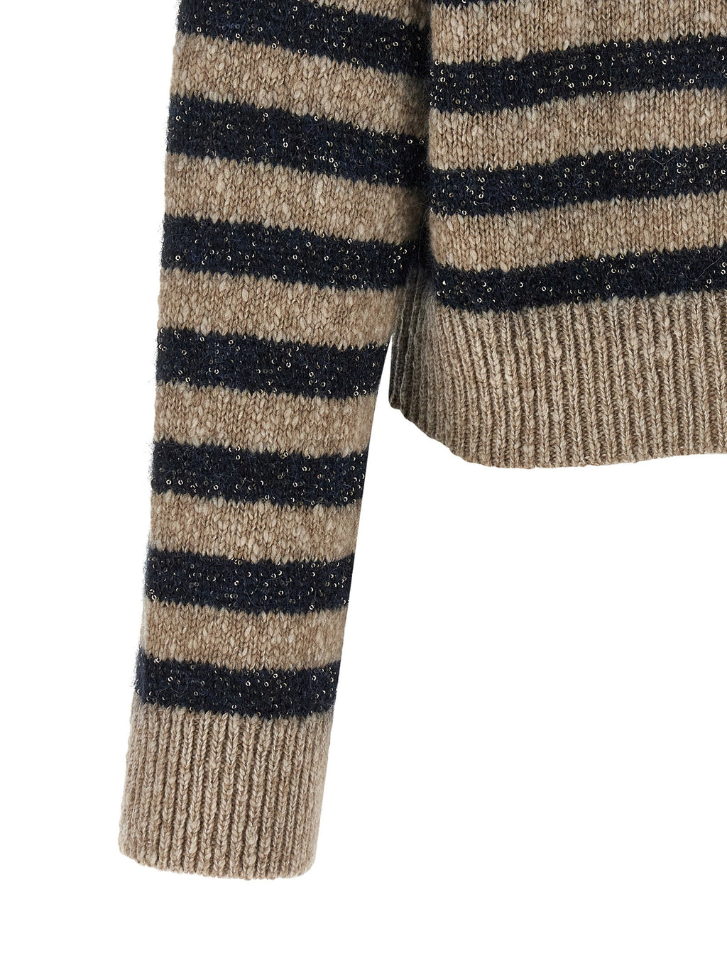 Brunello Cucinelli Multicolor Wool Cardigan Brunello Cucinelli