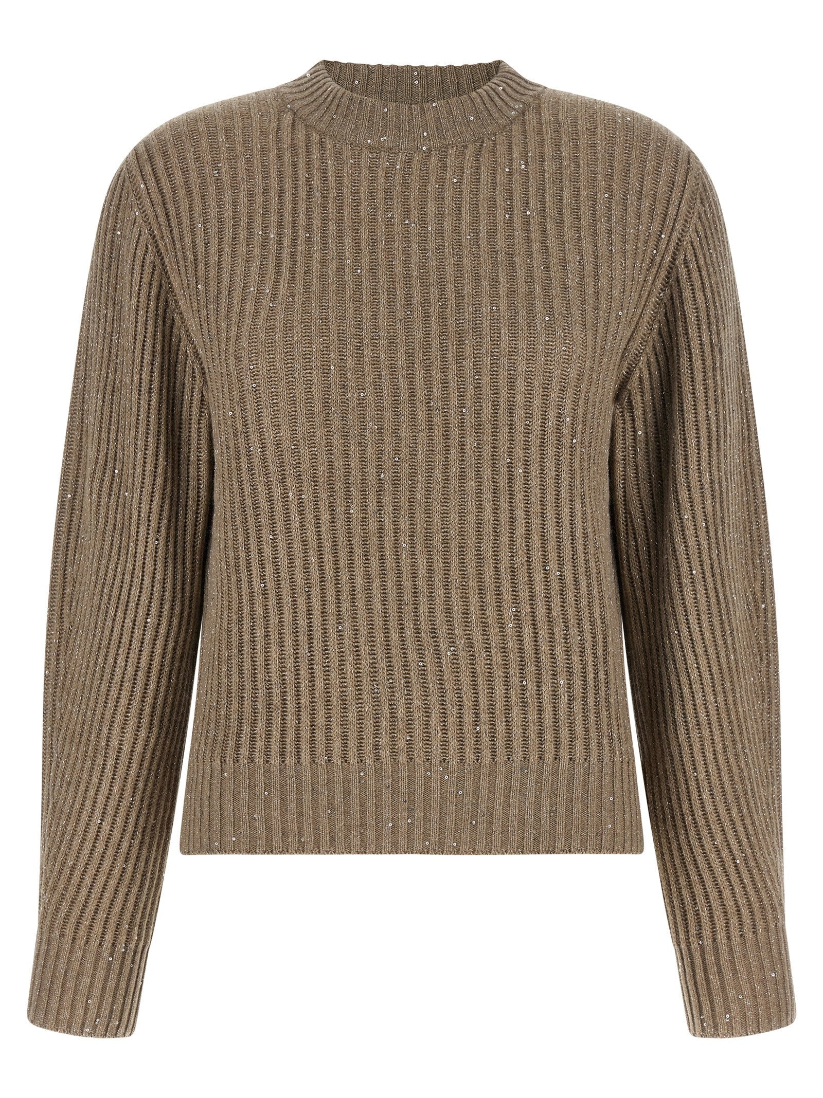 Brunello Cucinelli Beige Cashmere Cardigan Brunello Cucinelli